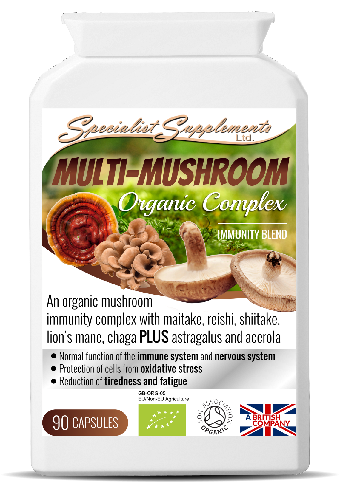 Multi-Mushroom Organic Complex