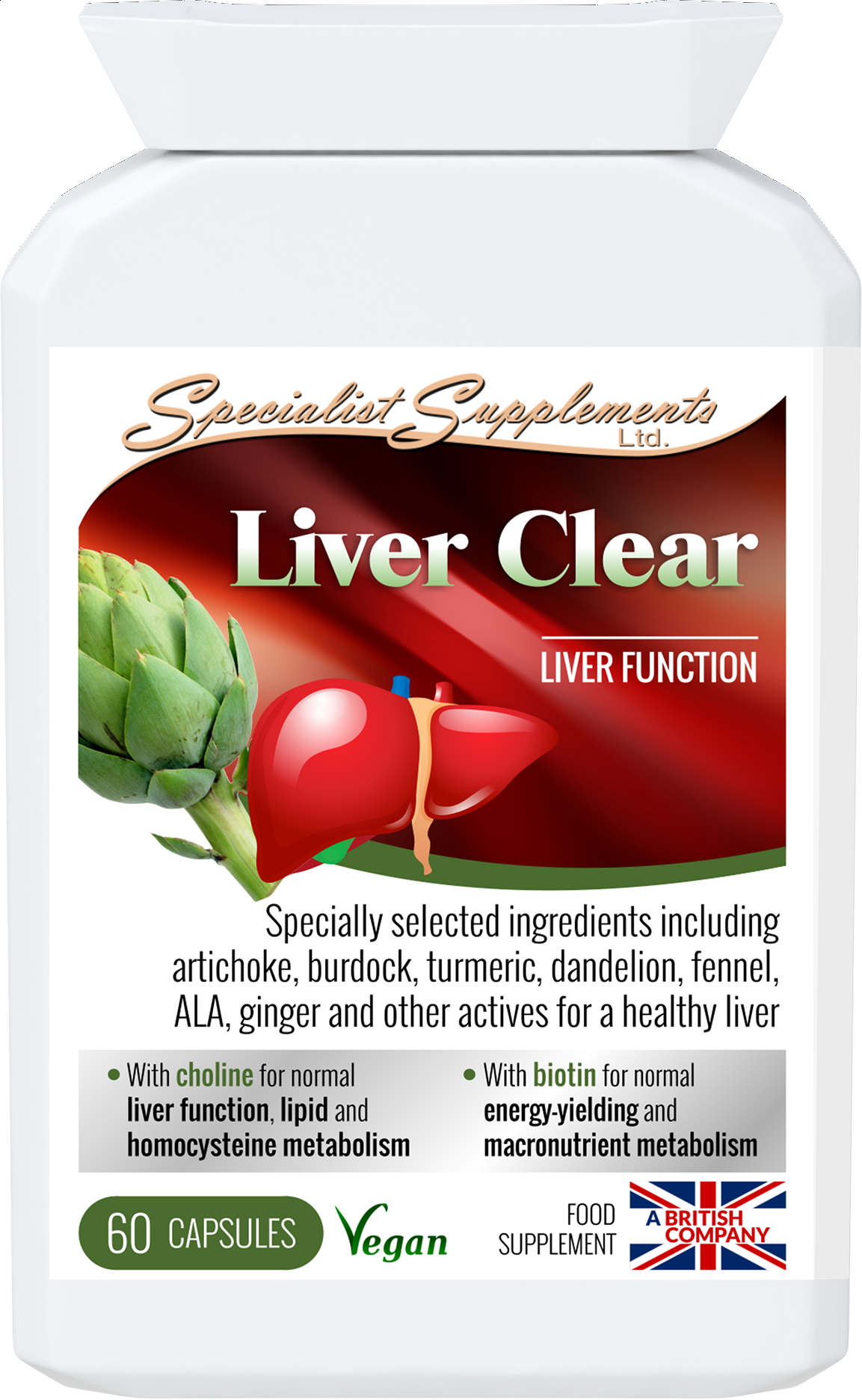 Liver Clear Caps- Herbal Combo For Healthy Liver & Gallbladder Support