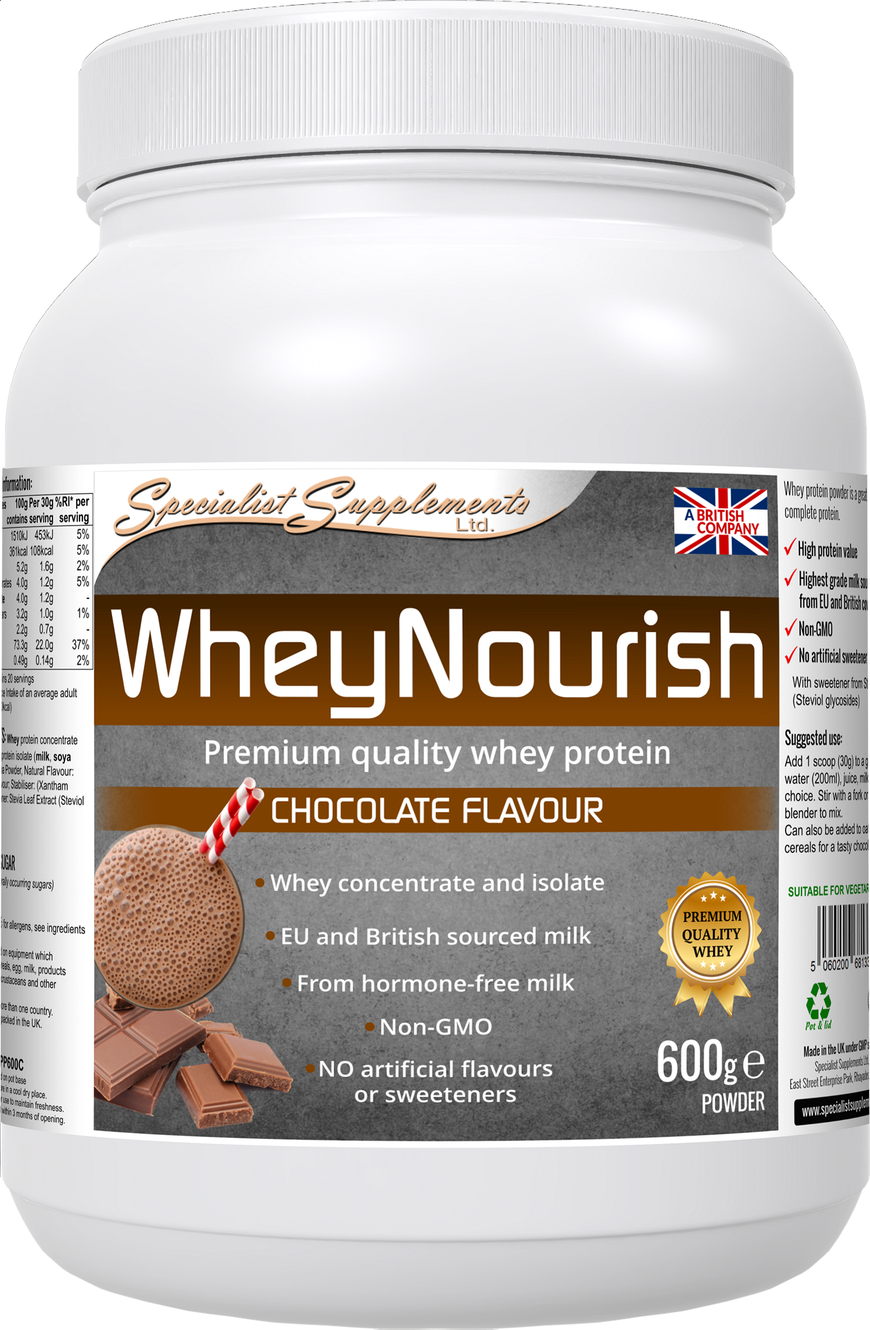 WheyNourish Powder Chocolate Flavour
