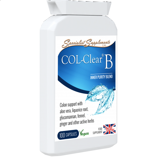 Col Clear B, Internal Colon Cleanse Support With Active Herbs