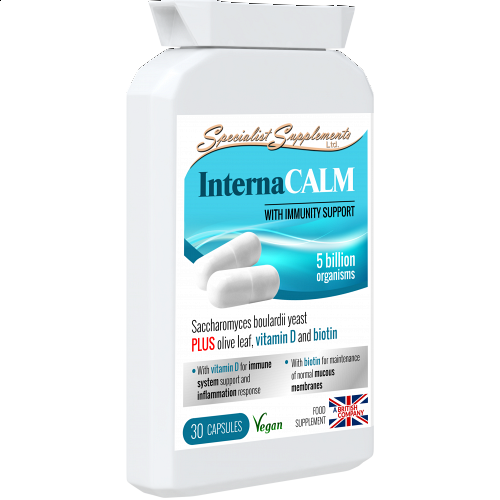 InternaCALM With Immunity Support - Saccharomyces Boulardii Yeast