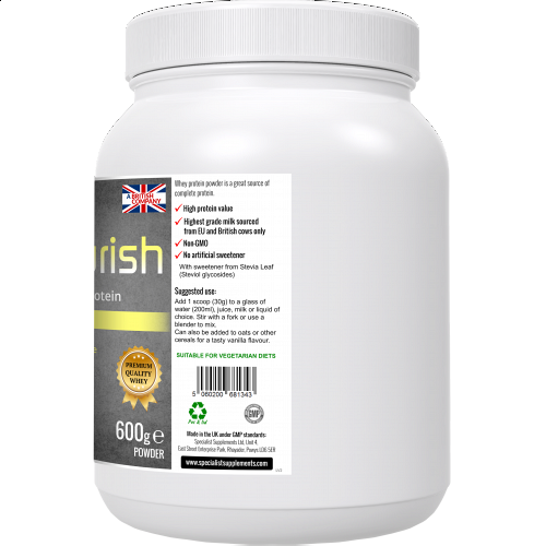 WheyNourish Powder, Premium Quality Whey Protein Vanilla Flavour