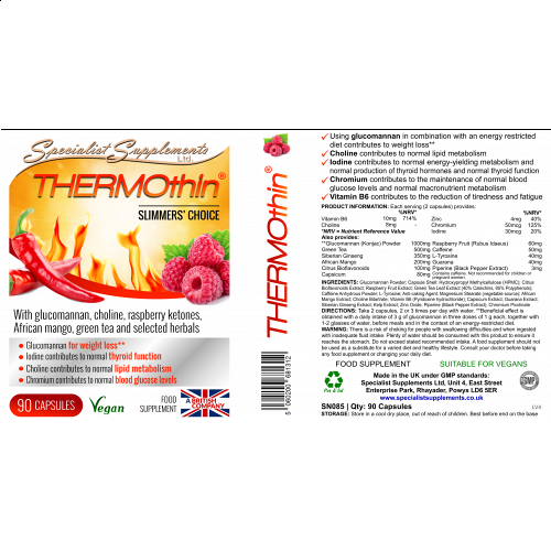 ThermoThin KETOburner Herbal Fat Burner