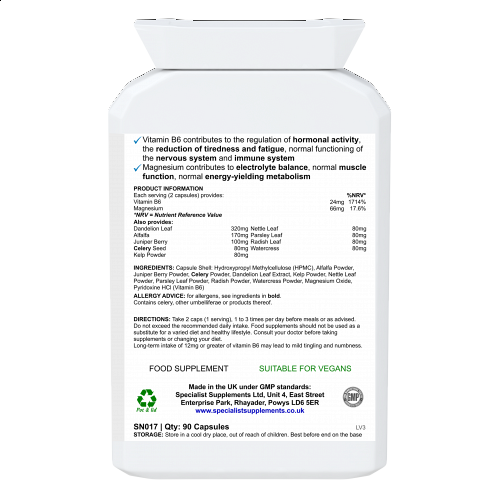 WATERgo - Fluid Balance Support & Herbal Diuretic